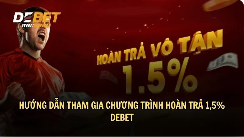 Hướng dẫn tham gia chương trình hoàn trả 1,5% DEBET