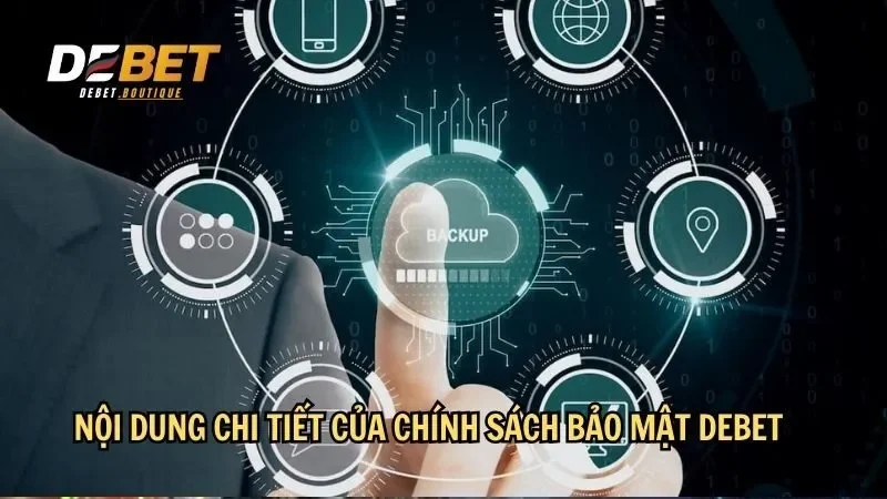 Nội dung chi tiết của chính sách bảo mật DEBET