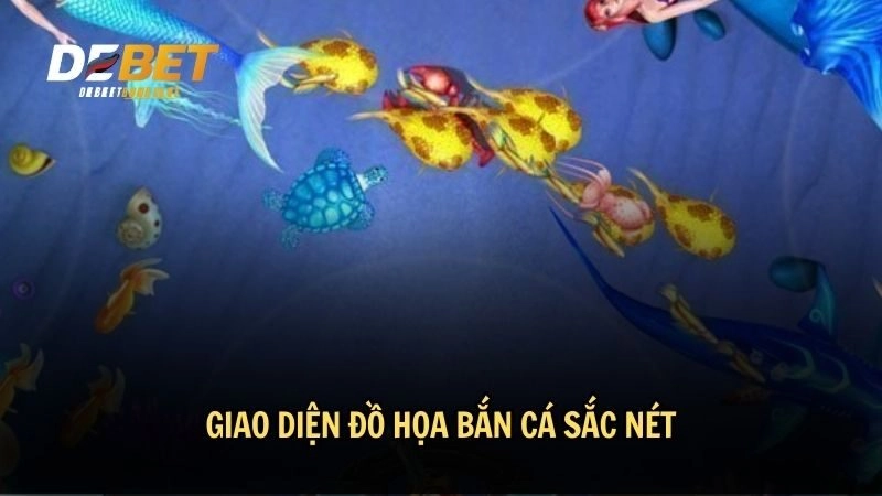 Giao diện đồ họa bắn cá sắc nét